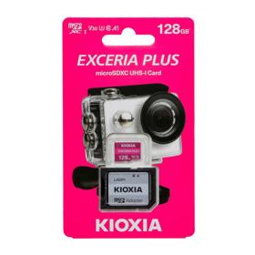 KIOXIA 4K MICRO SD 128GB EXCERIA PLUS UHS I U3 WITH ADAPTER M303