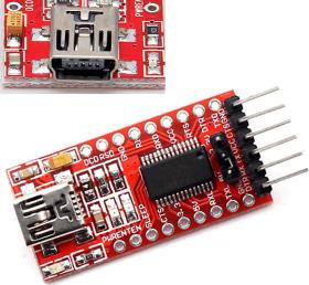FT232RL FTDI Serial Adapter Module και cable USB mini B