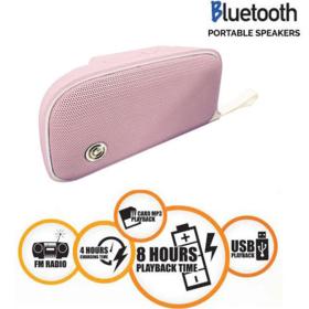 SONIC GEAR BLUETOOTH 4.2 PORTABLE SPEAKER MOBY PEACH