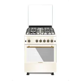 Κουζίνα Υγραερίου με 4 Εστίες και Φούρνο + Grill Υγραερίου 60x60 Calfer
