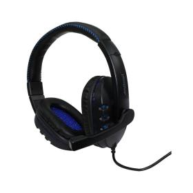 Andowl S-359 Ενσύρματα Ακουστικά Κεφαλής Over Ear Gaming Headset με USB Black / Blue