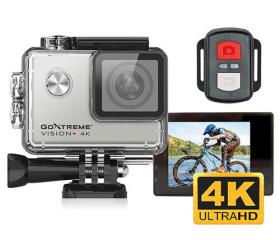 GOXTREME 4K ACTION CAMERA WITH WIFI AND REMOTE CONTROL VISION PLUS