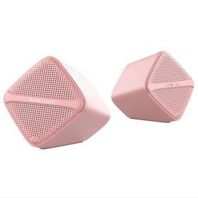 SONIC GEAR SPEAKERS USB DIGITAL AMP + MICRO DRIVER PEACH