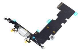 Επαφή Φόρτισης Apple iPhone 8 Plus με Μικρόφωνο Λευκό OEM Type A+