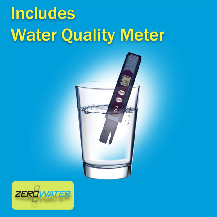 Κανάτα με Φίλτρο Νερού Zerowater ZP-007 1.7Lt 7cup