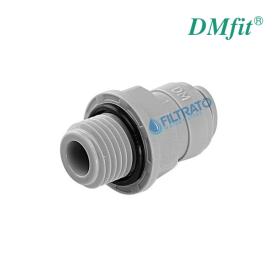 DMfit Quick Fit Ρακόρ με O-Ring Ίσιο Αρσενικό 1/4″ BSPT σε QuickFit 1/4″