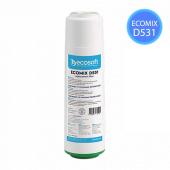 Ecosoft Ecomix D531 10" Ανταλλακτικό Φίλτρο Ρητίνης και Ενεργού Άνθρακα 