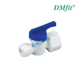 DMfit Βάνα Γραμμής 3/8&quot; QuickFit x 1/2&quot; Θηλυκό Σπείρωμα