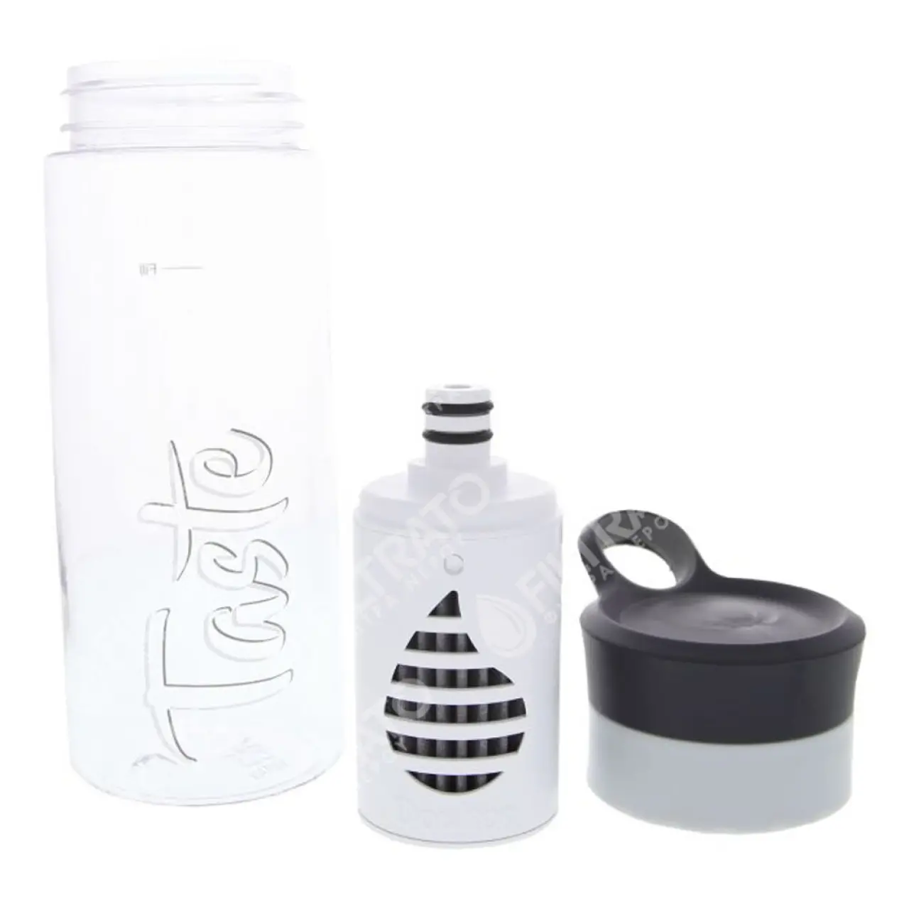 Doulton TASTE BOTTLE BLACK With Water Filter 500ml Filtrato