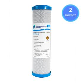 Pure LRC 2510-02 2μm 10&quot; Ανταλλακτικό Φίλτρο Συμπαγούς Ενεργού Άνθρακα 