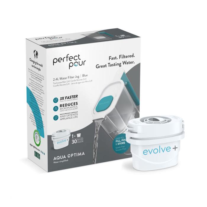 Κανάτα με Φίλτρο Νερού AQUA OPTIMA Perfect Pour Blue 2.4lt