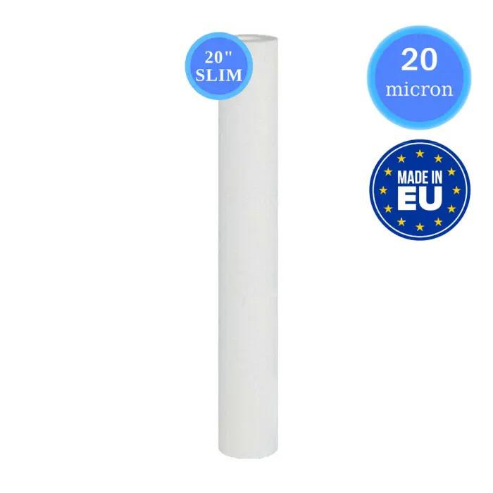 Filtrato FCPP20-L slim 20" 20μm Ανταλλακτικό Φίλτρο Πολυπροπυλενίου (melt-blown)