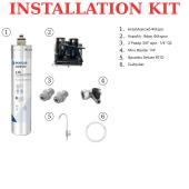 Pentair Everpure S-100 0.5μm Under-Sink Filter Set with QL3B Head and Faucet