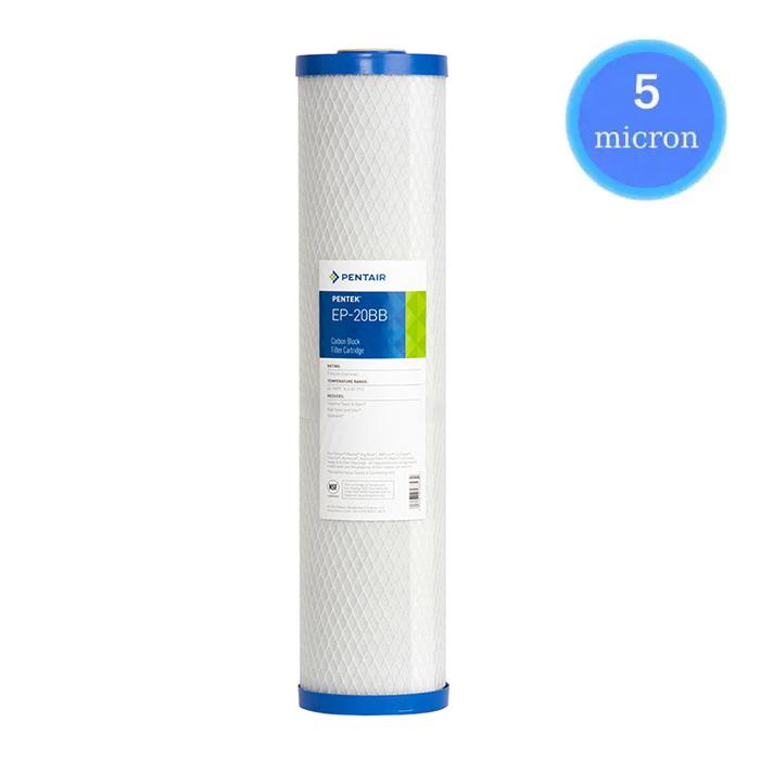 Pentair Pentek EP-20BB (20" BigBlue) 5μm Ανταλλακτικό Φίλτρο Συμπαγούς Ενεργού Άνθρακα