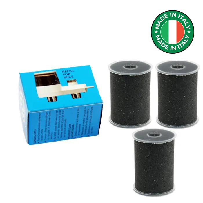 Super Mike 5μm Ανταλλακτικό Φίλτρο Συμπαγούς Ενεργού Άνθρακα (3τμχ)