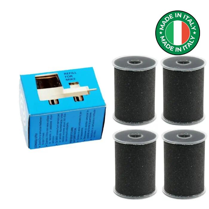Super Mike 5μm Ανταλλακτικό Φίλτρο Συμπαγούς Ενεργού Άνθρακα (4τμχ)