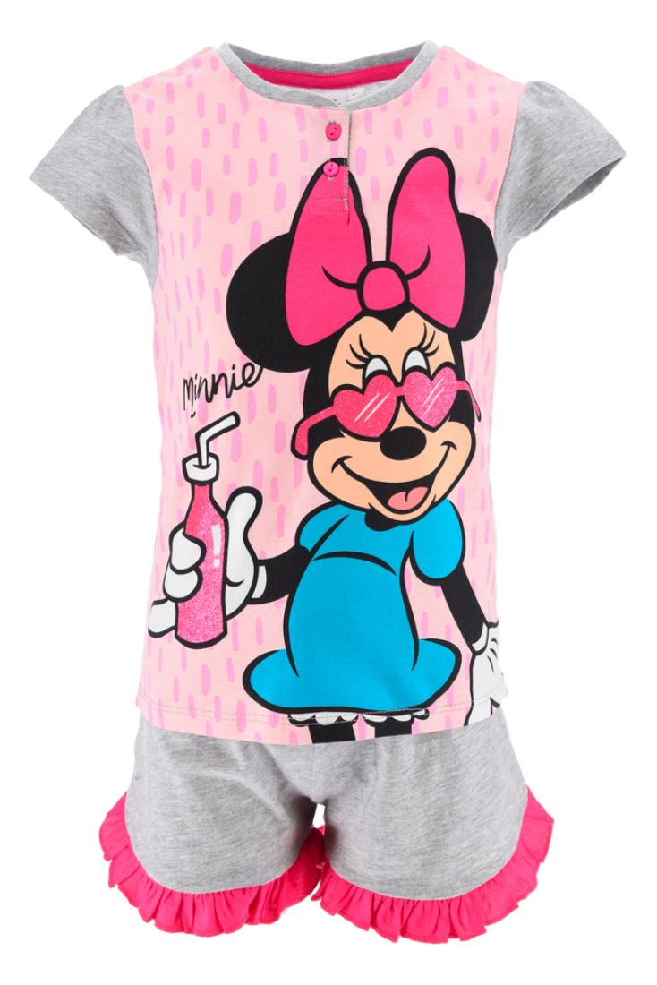 Πυτζάμα "Minnie Mouse" γκρι μελανζέ