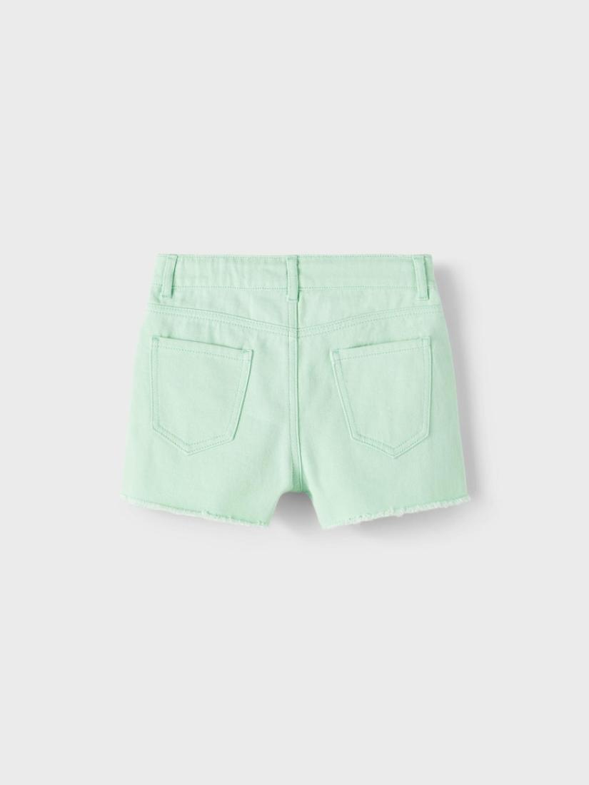 Σορτς τζιν "Mom Shorts" μέντα