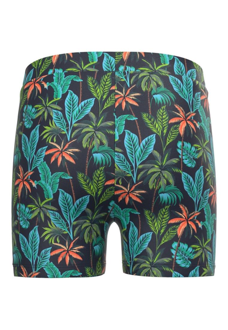 Μαγιό boxer "Tropical" μπλε