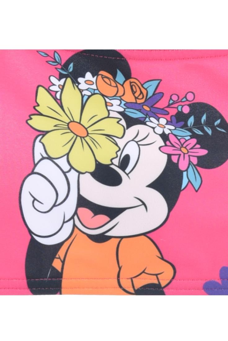 Μπικίνι "Minnie Mouse floral" φούξια