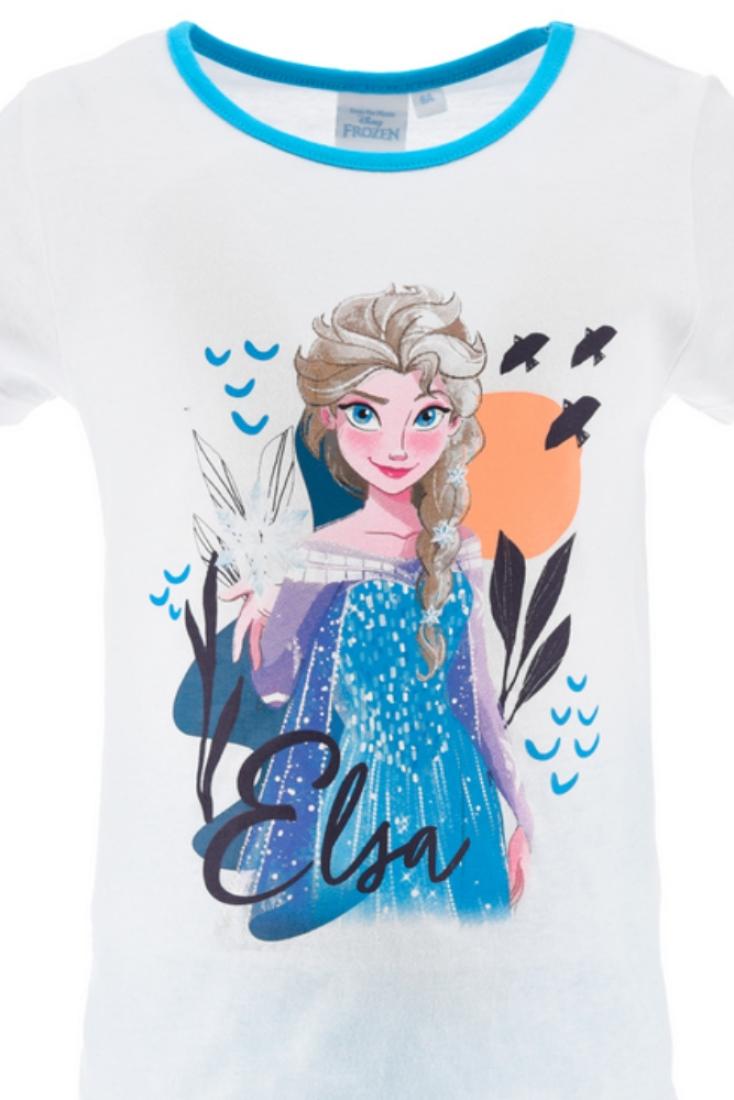 Σετ σορτς Frozen "Elsa" λευκό