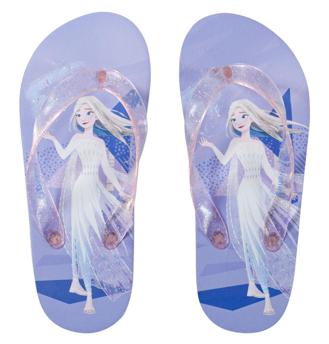 Σαγιονάρες "Frozen sparkle Elsa" λιλά