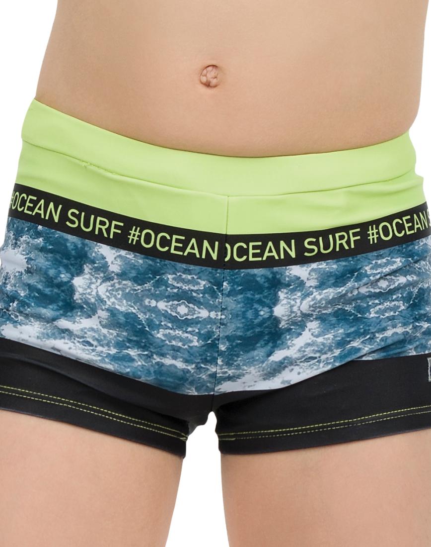 Μαγιό boxer "Ocean surf" λαχανί