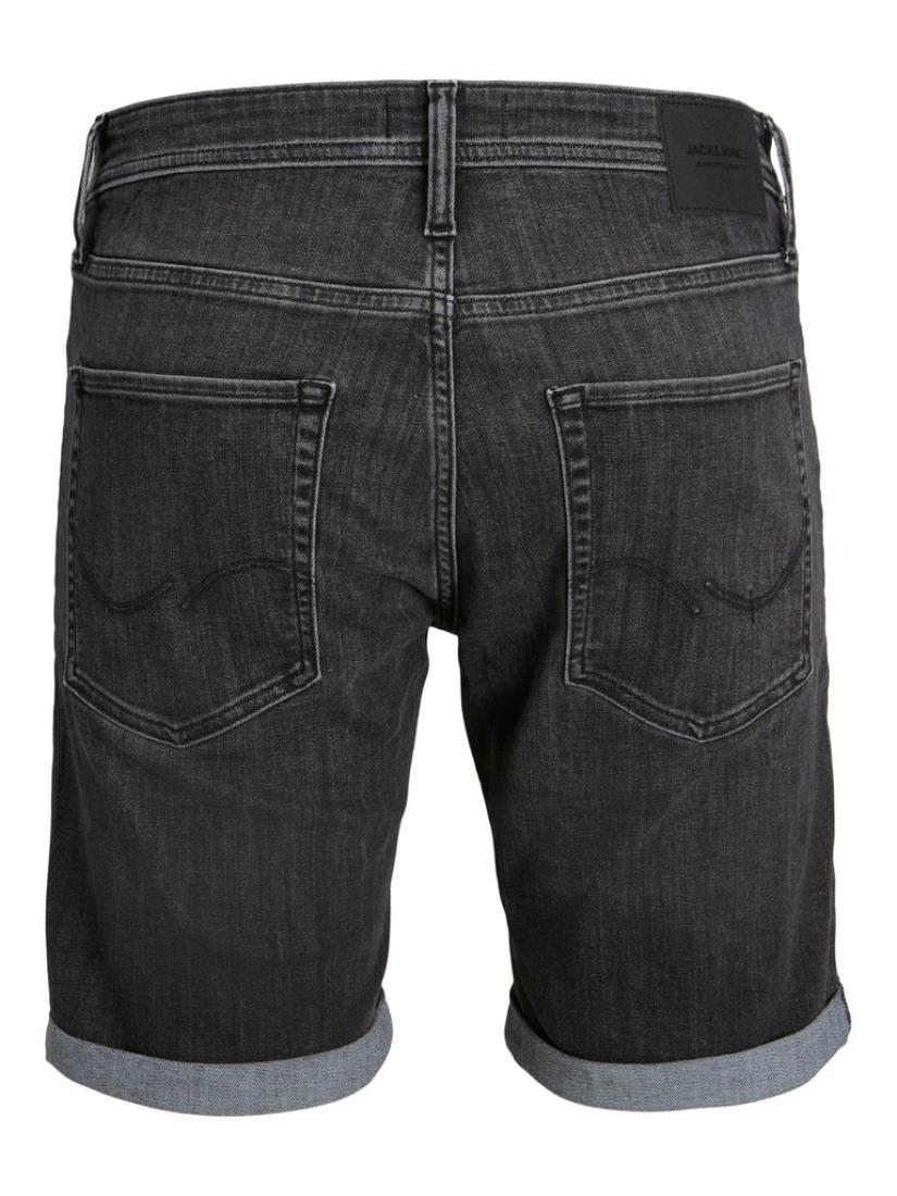 Βερμούδα τζιν "Rick Denim" μαύρη