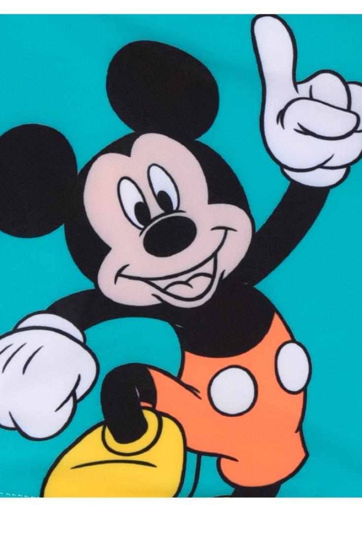 Μαγιό boxer Mickey Mouse "Happy" μέντα