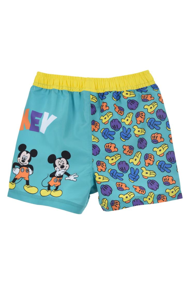 Μαγιό βερμούδα "Mickey gloves" μέντα