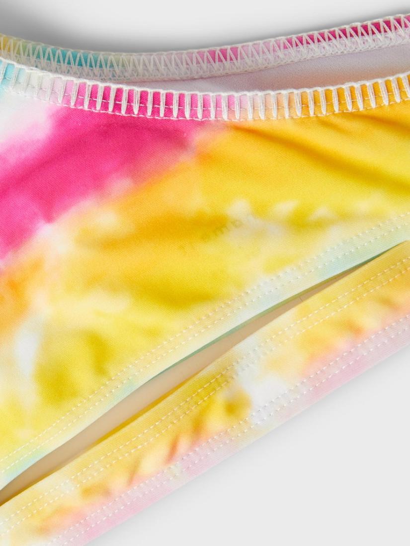 Μπικίνι "Tie Dye" λευκό