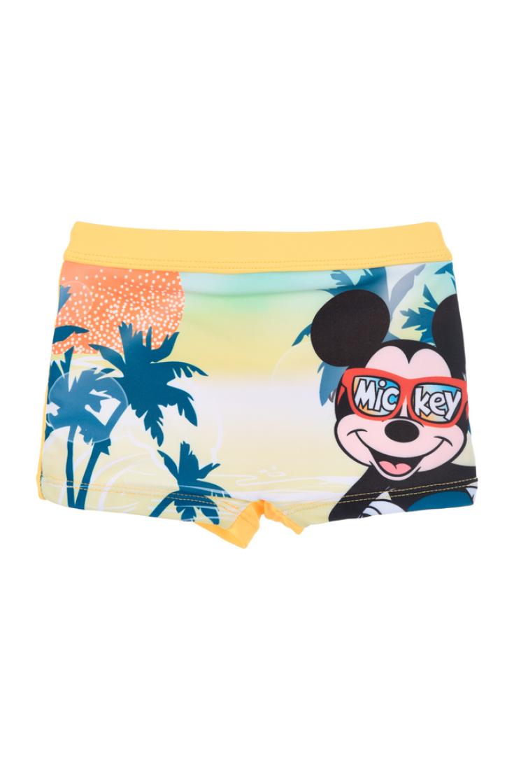 Μαγιό boxer "Mickey aloha" ώχρα