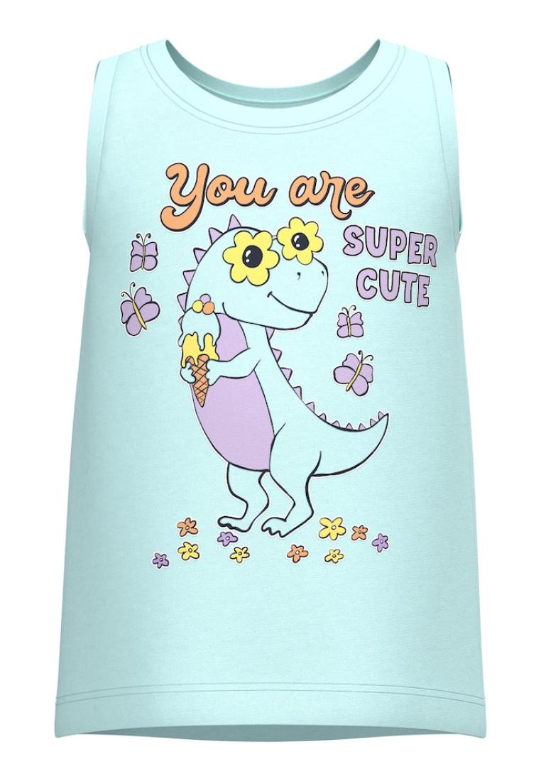 Μπλούζα "you are super cute" γαλάζια