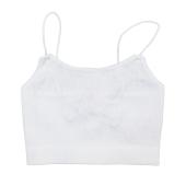 Μπλούζα crop top "Funny" λευκή
