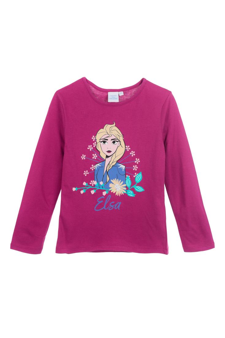 Μπλούζα κορίτσι Frozen "Elsa" μωβ