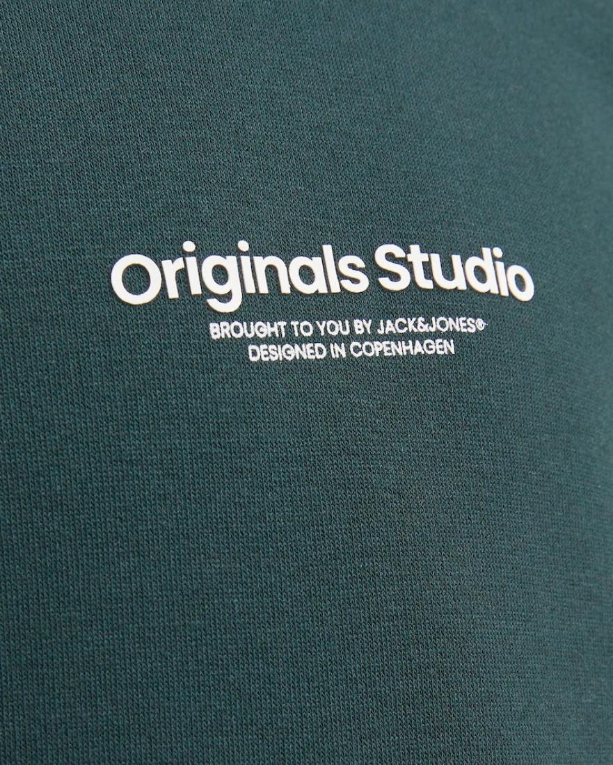 Μπλούζα φούτερ "Originals studio" πετρόλ