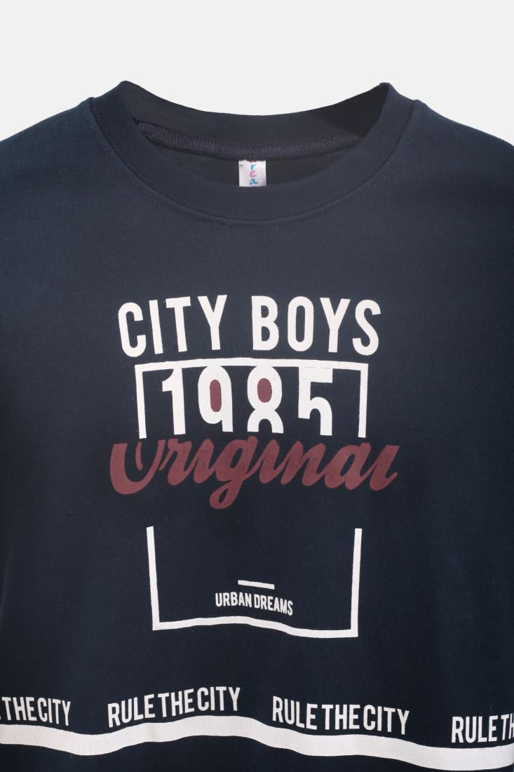 Πυτζάμα "City Boys" μπλε