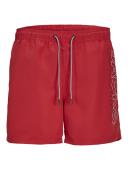 Μαγιό βερμούδα "Swimwear junior" κόκκινη