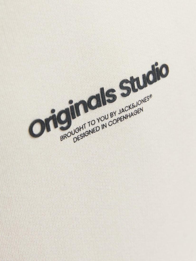 Μπλούζα φούτερ "Originals studio" μπεζ