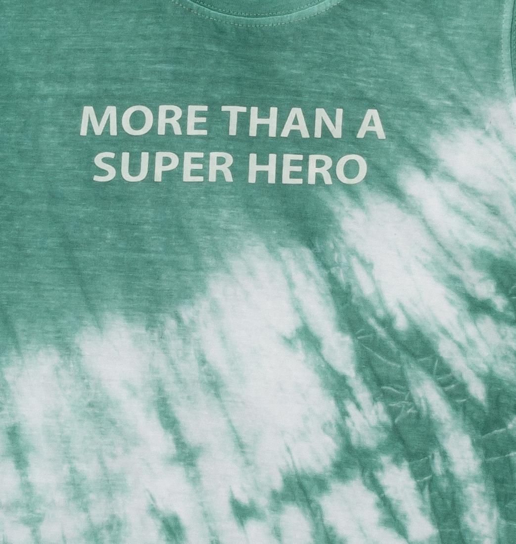 Μπλούζα "More than a superhero" πράσινη