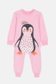 Πυτζάμα κορίτσι "Penguin" ροζ