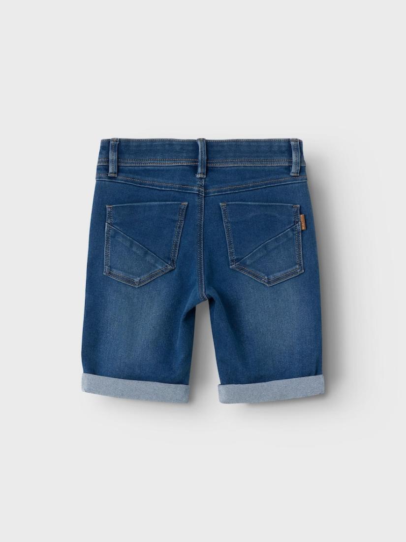 Βερμούδα τζιν αγόρι "Medium blue denim" μπλε