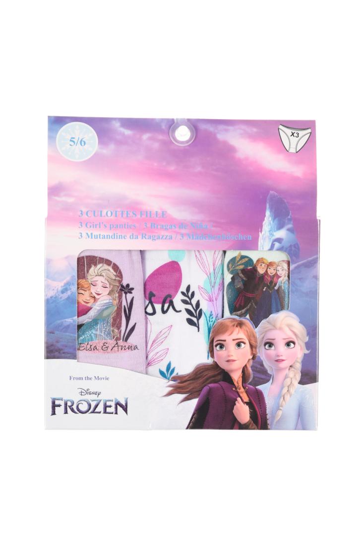 Σετ κυλοτάκια 3τμχ. "Frozen" λιλά