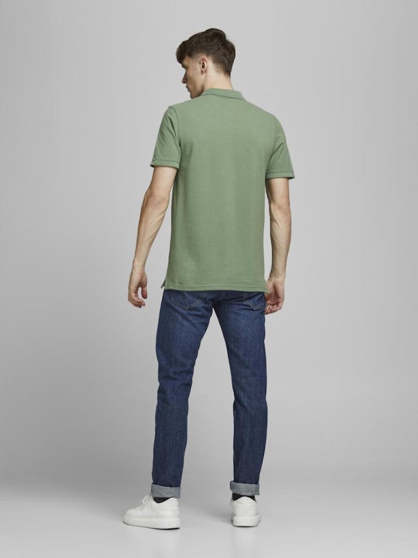 Μπλούζα polo κοντομάνικη ανδρική "Basic polo" iceberg green