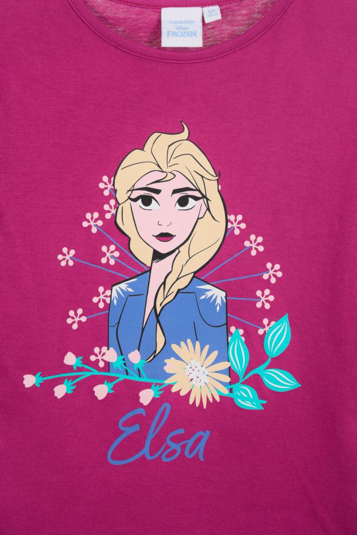 Μπλούζα κορίτσι Frozen "Elsa" μωβ