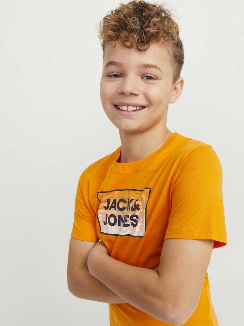 Μπλούζα "Jack & Jones" πορτοκαλί