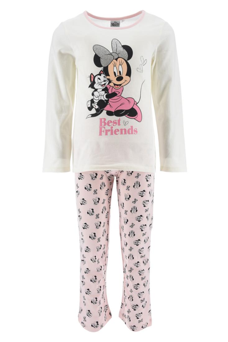 Πυτζάμα Minnie Mouse "Best friends" λευκή