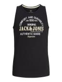 Μπλούζα αμάνικη αγόρι "Jack & Jones" μαύρη