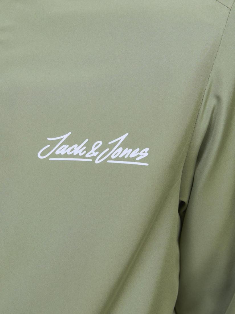 Μπουφάν εποχιακό "Jack & Jones" χακί