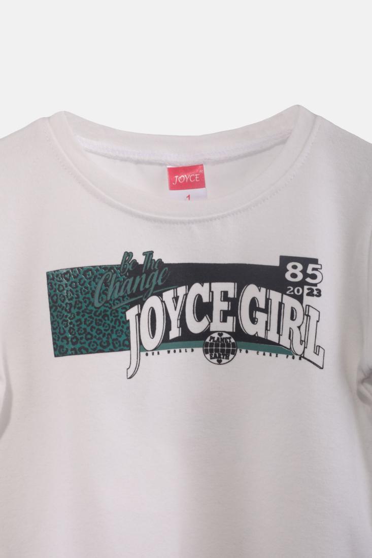 Σετ φούστα "Joyce girl" λευκό